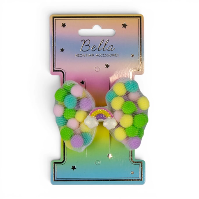 Wholesale Kids Neon Hair Accessories FSDU | Wholesale Direct