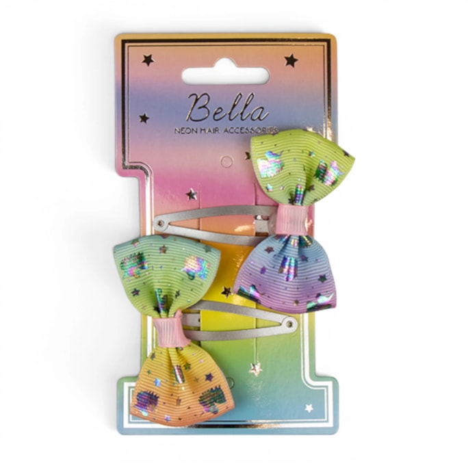 Wholesale Kids Neon Hair Accessories FSDU | Wholesale Direct