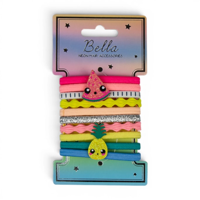 Wholesale Kids Neon Hair Accessories FSDU | Wholesale Direct
