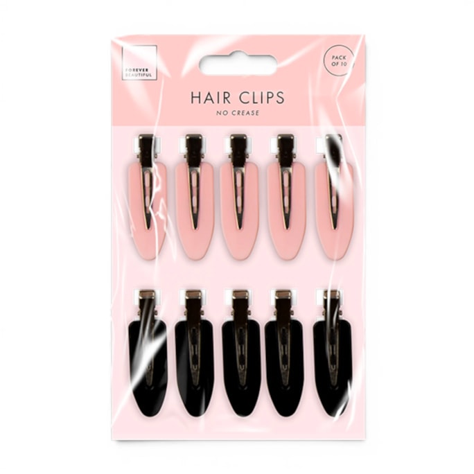 Wholesale No Crease Hair Clips 10pk | Wholesale Direct