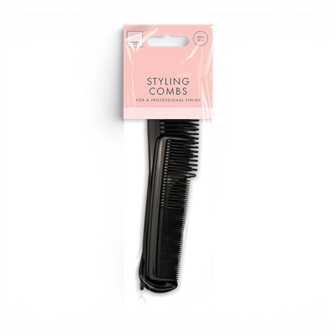 Wholesale Styling Combs 4pk | Wholesale Direct