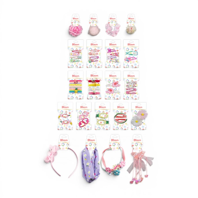Wholesale Floral Hair Accessories FSDU | Wholesale Direct Wholesale Floral Hair Accessories FSDU | Wholesale Direct