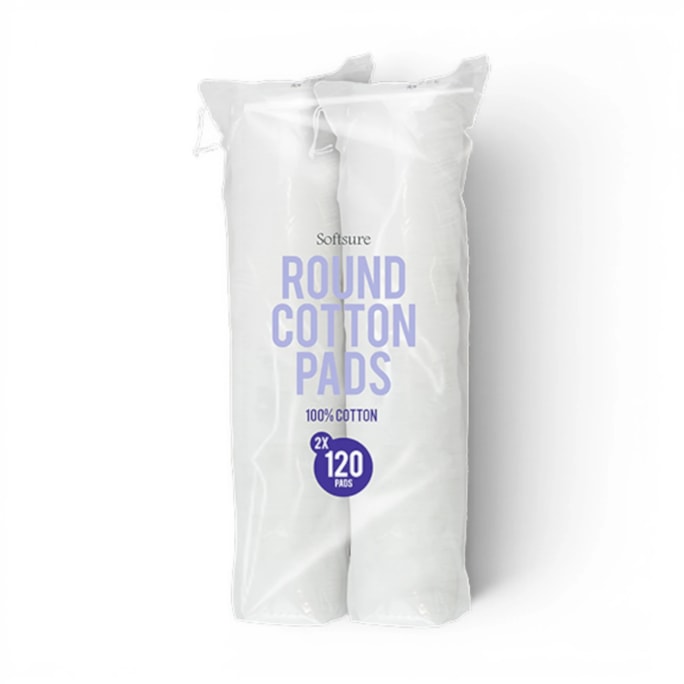 Wholesale Round Cotton Pads 2 x 120 pads | Wholesale Direct Wholesale Round Cotton Pads 2 x 120 pads | Wholesale Direct