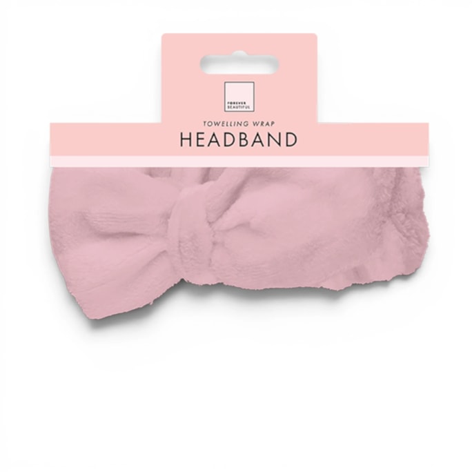 Wholesale Toweling Bow Wrap Headband | Wholesale Direct