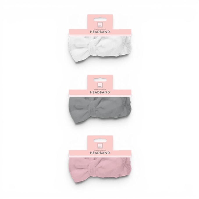 Wholesale Toweling Bow Wrap Headband | Wholesale Direct