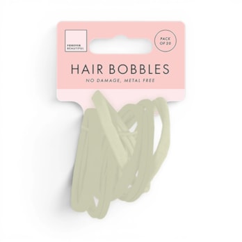 Wholesale Natural Rolled Hair Bobbles 20pk | Wholesale Direct