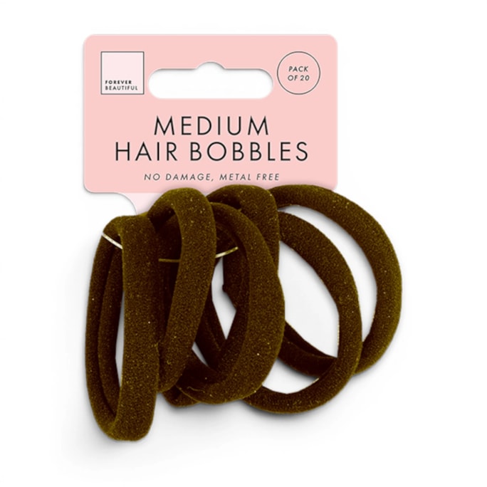 Wholesale Medium Rolled Hair Bobbles 20pk | Wholesale Direct