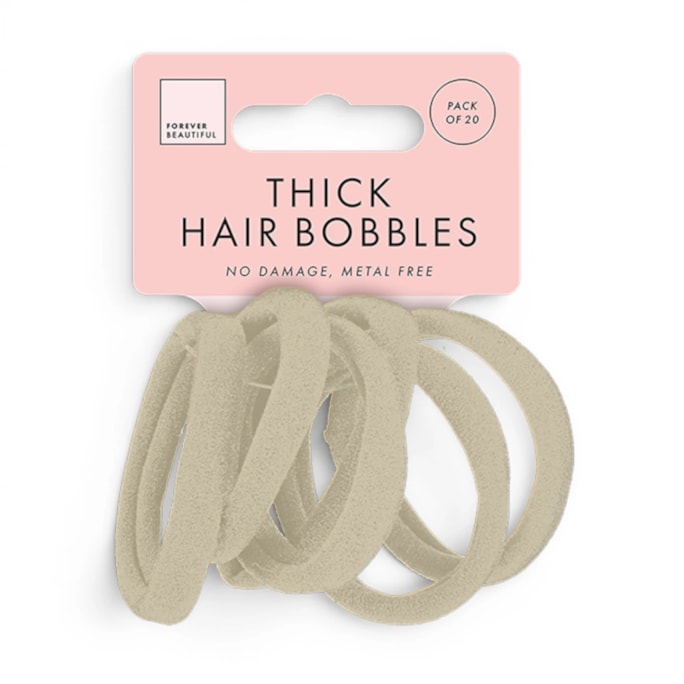 Wholesale Large Thick Rolled Hair Bobbles 20pk | Wholesale Direct Wholesale Large Thick Rolled Hair Bobbles 20pk | Wholesale Direct