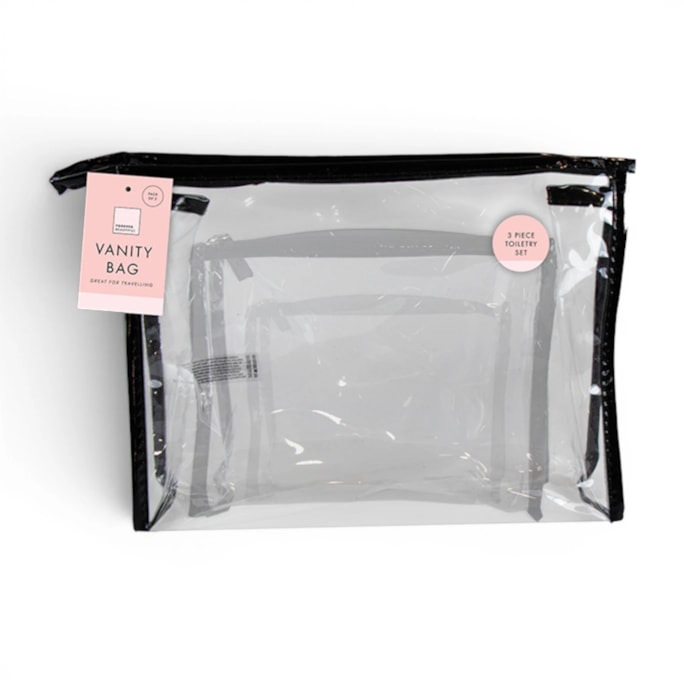 Wholesale Toiletry Bag Set 3pk | Wholesale Direct Wholesale Toiletry Bag Set 3pk | Wholesale Direct