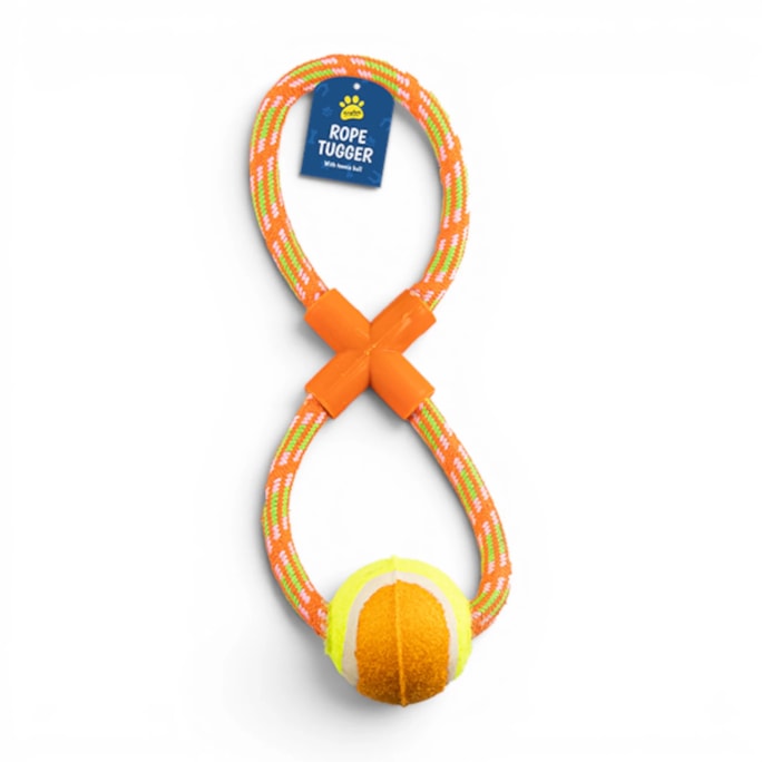 Wholesale Rope Dog Pull & Tug Toy With Ball | Wholesale Direct