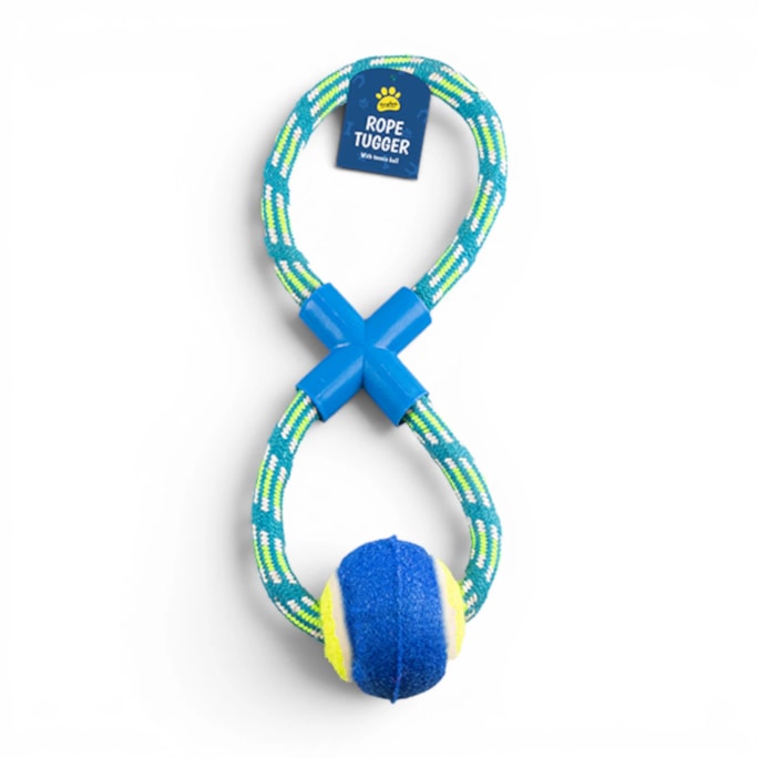 Wholesale Rope Dog Pull & Tug Toy With Ball | Wholesale Direct