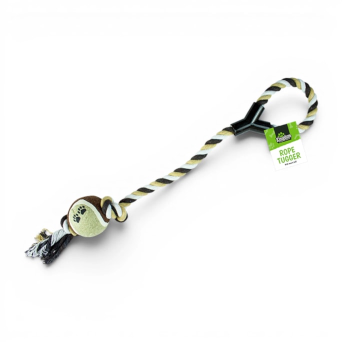 Wholesale Rope Dog Tugger Toy With Ball | Wholesale Direct