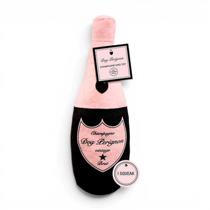 Wholesale Luxury Champagne Bottle Dog Toy | Wholesale Direct