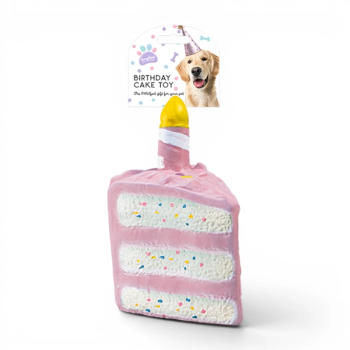 Wholesale Rubber Birthday Cake Pet Toy | Wholesale Direct
