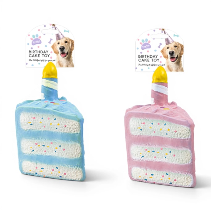 Wholesale Rubber Birthday Cake Pet Toy | Wholesale Direct