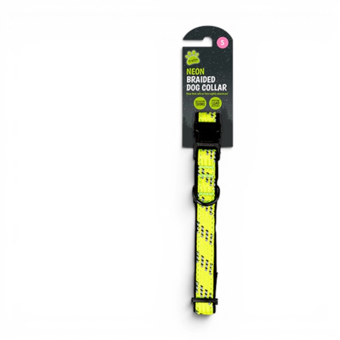 Wholesale Neon Braided Dog Collar | Wholesale Direct