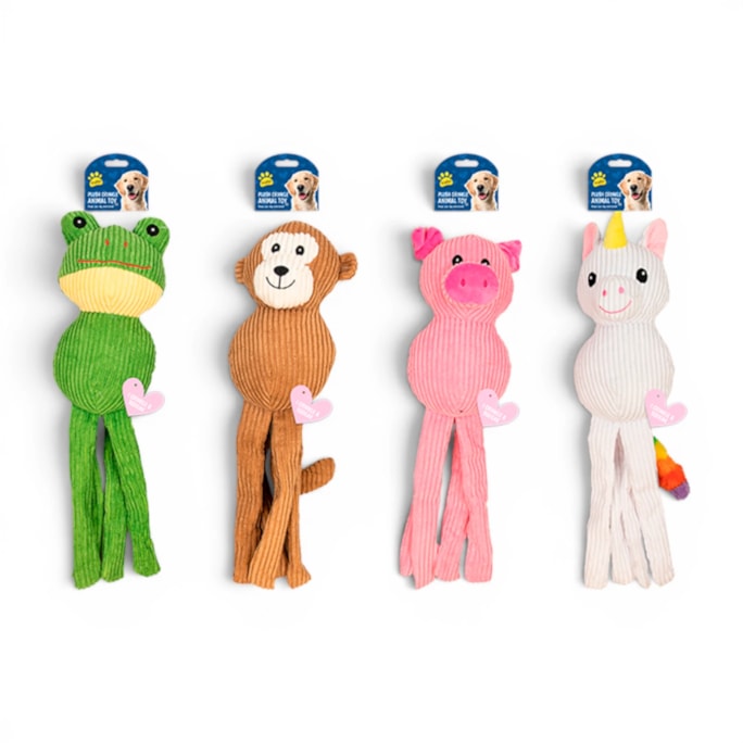 Wholesale Plush Crinkley Animal Dog Toy | Wholesale Direct