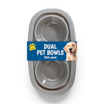 Wholesale Dual Pet Bowl With Stand | Wholesale Direct