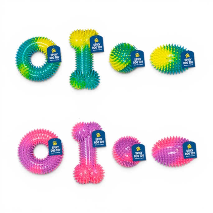 Wholesale Spikey Assorted Dog Toys CDU | Wholesale Direct