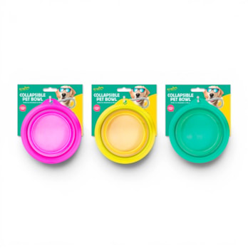 Wholesale Collapsible Pet Bowl With Clip 18cm | Wholesale Direct Wholesale Collapsible Pet Bowl With Clip 18cm | Wholesale Direct