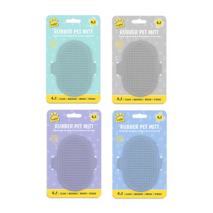 Wholesale 4-IN-1 Rubber Pet Mitt | Wholesale Direct Wholesale 4-IN-1 Rubber Pet Mitt | Wholesale Direct