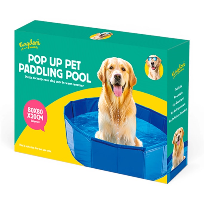 Wholesale Pet Paddling Pool 80cm x 21cm | Wholesale Direct Wholesale Pet Paddling Pool 80cm x 21cm | Wholesale Direct