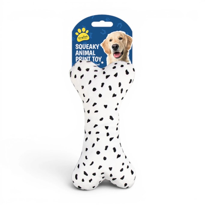 Wholesale Animal Print Squeaky Dog Toy | Wholesale Direct