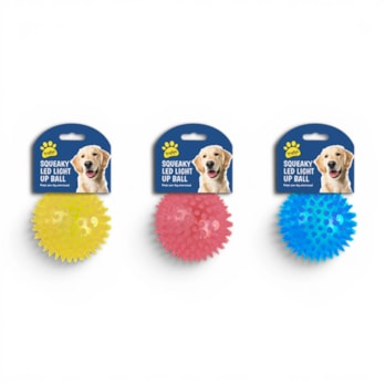 Wholesale Squeaky LED Light Up Ball Dog Toy | Wholesale Direct Wholesale Squeaky LED Light Up Ball Dog Toy | Wholesale Direct