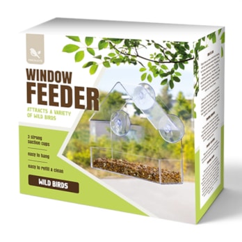 Wholesale Clear Plastic Window Feeder | Wholesale Direct