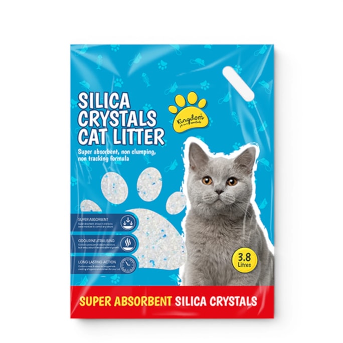 Wholesale Silica Crystals Cat Litter 3.8L | Wholesale Direct