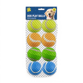 Wholesale Dog Play Balls 8pk | Wholesale Direct