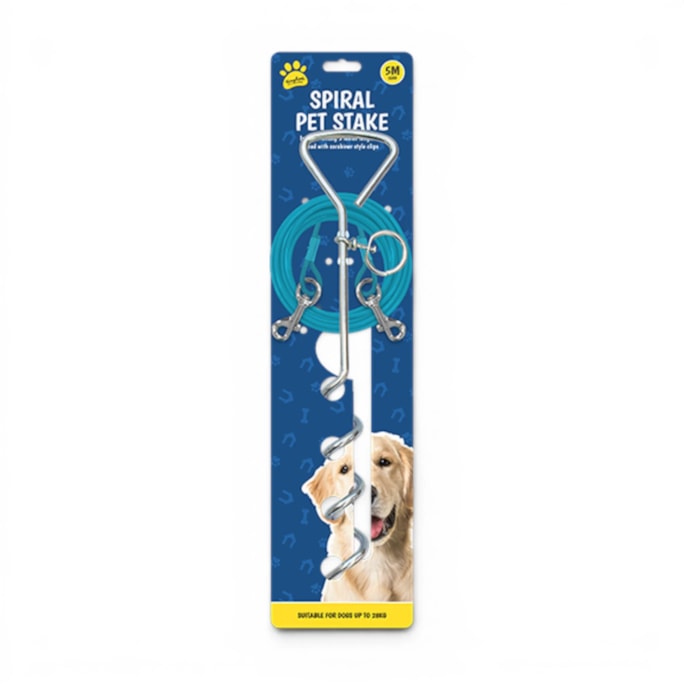 Wholesale Spiral Pet Stake 5m | Wholesale Direct Wholesale Spiral Pet Stake 5m | Wholesale Direct