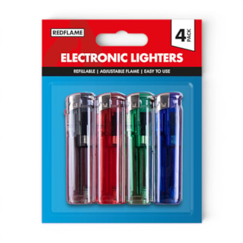 Wholesale Refillable Lighters - 4 Pack | Wholesale Direct