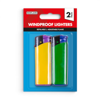 Wholesale Windproof Lighters - 2 Pack | Wholesale Direct