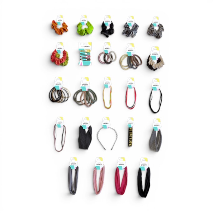 Wholesale Sport Hair Accessories Hair FSDU | Wholesale Direct