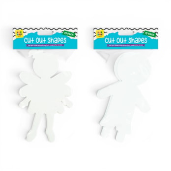 Wholesale Cut Out Craft Shapes 15pk | Wholesale Direct
