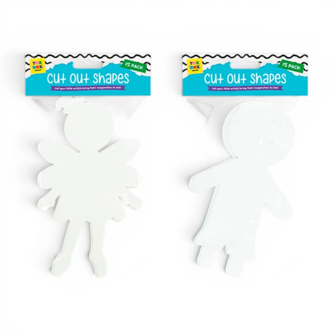Wholesale Cut Out Craft Shapes 15pk | Wholesale Direct