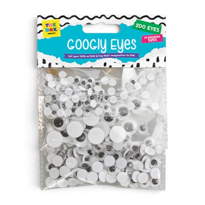 Wholesale Craft Googly Eyes 200pk | Wholesale Direct