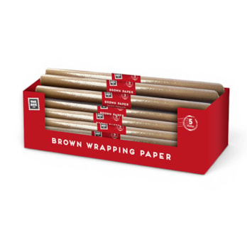 Wholesale Brown Paper Roll 5m CDU | Wholesale Direct