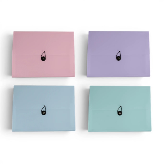 Wholesale Pastel A4 Organiser File CDU | Wholesale Direct