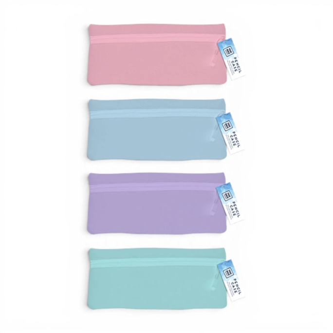 Wholesale Pastel Flat Pencil Case | Wholesale Direct