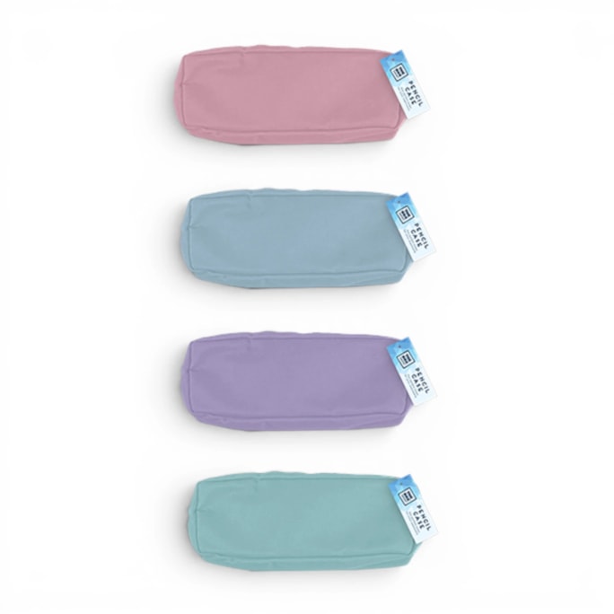 Wholesale Pastel Plain Rectangle Pencil Case | Wholesale Direct