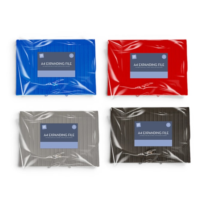 Wholesale A4 Expanding File - 13 Pockets | Wholesale Direct