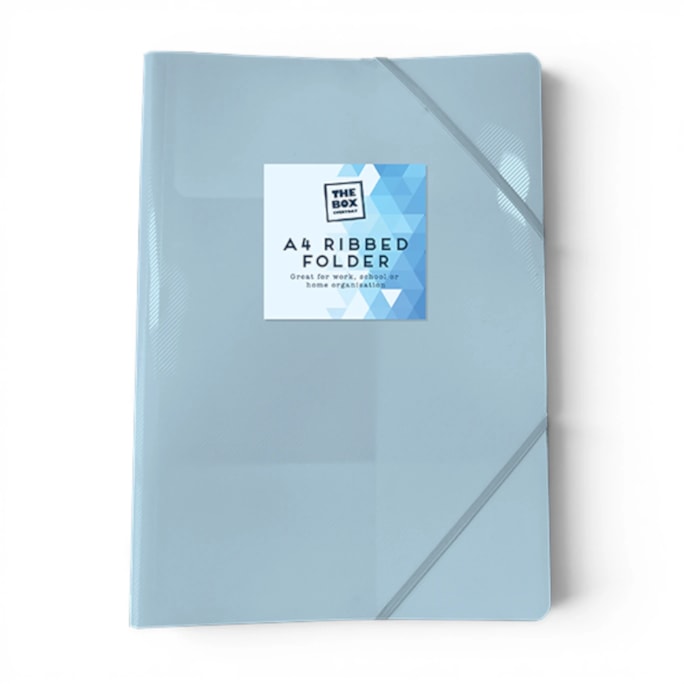 Wholesale Pastel A4 Ribbed Elasticated Folder | Wholesale Direct