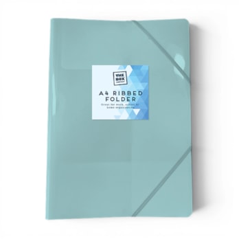 Wholesale Pastel A4 Ribbed Elasticated Folder | Wholesale Direct