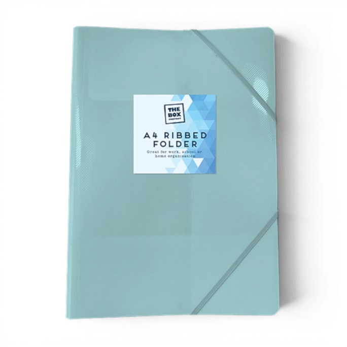 Wholesale Pastel A4 Ribbed Elasticated Folder | Wholesale Direct