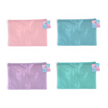 Wholesale Pastel A4 PVC Mesh Bag CDU | Wholesale Direct