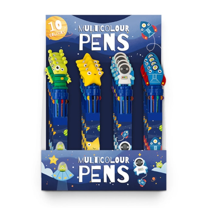 Wholesale Space 10 colour Pen CDU | Wholesale Direct Wholesale Space 10 colour Pen CDU | Wholesale Direct