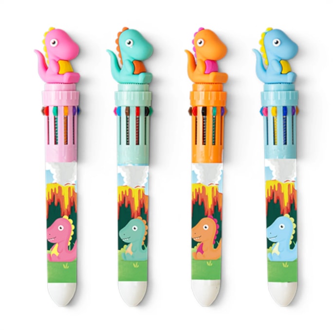 Wholesale Dinosaur 10 Colour Pen CDU | Wholesale Direct