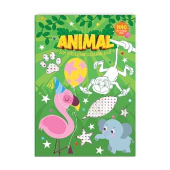 Wholesale Gem Sticker And Colouring Book | Wholesale Direct